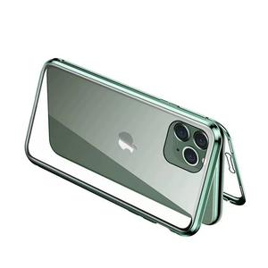 Étuis de téléphone 360 degrés couverture complète deux côtés en métal de luxe comme Photos pour Iphone 14pro Max 13 12pro 11 étui en verre trempé magnétique - Product Image 6