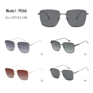 Gafas de Sol Cuadradas con Montura Completa, Lentes Grises, Protección UV400, Unisex, para Adultos, Uso en Exteriores - Product Image 3