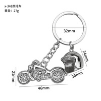 Pas cher DEMO métal porte-clés moto/casque modèle métal porte-clés moto course Souvenirs Club membre cadeaux simulé porte-clés