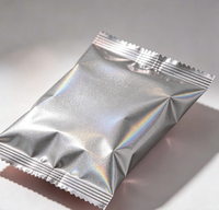 Pigment de revêtement métallique holographique gris moyen GUANZUN en vrac, poudre de 5 à 100 microns pour sérigraphie et arts graphiques
