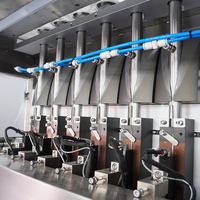 Machine d'emballage verticale haute précision multi-voies pour poudre de café et poudre de masala, 3, 4 ou 6 voies