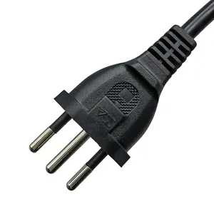 Factory Direct Swiss Standard Pure Copper 3 Pin Power Cord To IEC C13 SEV 1011 Approval 10A 250 V Power Plug Power Extension