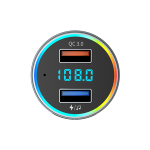 Agetunr 442 bluetooth không dây modulator chuyển đổi kép USB sạc nhanh BT xe Kit FM Đài phát thanh MP3 âm nhạc máy nghe nhạc xe FM Transmitter - Product Image 5