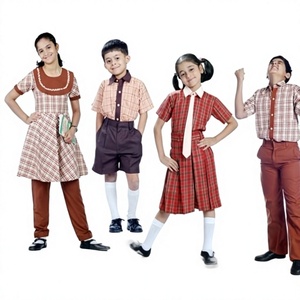 Uniforme Escolar de Tela Suave 100% Algodón de Alta Calidad CEEMEE para Niños y Niñas con Logotipo Personalizado ODM - Product Image 4