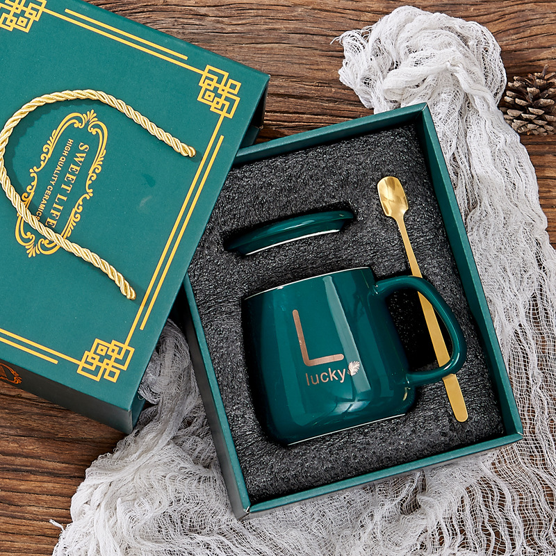 Verde oscuro [Caja de regalo de una sola taza]