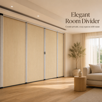 Porte coulissante verticale pliante en nid d'abeille, moderne, gain de place, séparateur d'espace, salon, balcon, cuisine, chambre, occultante, coupe-vent