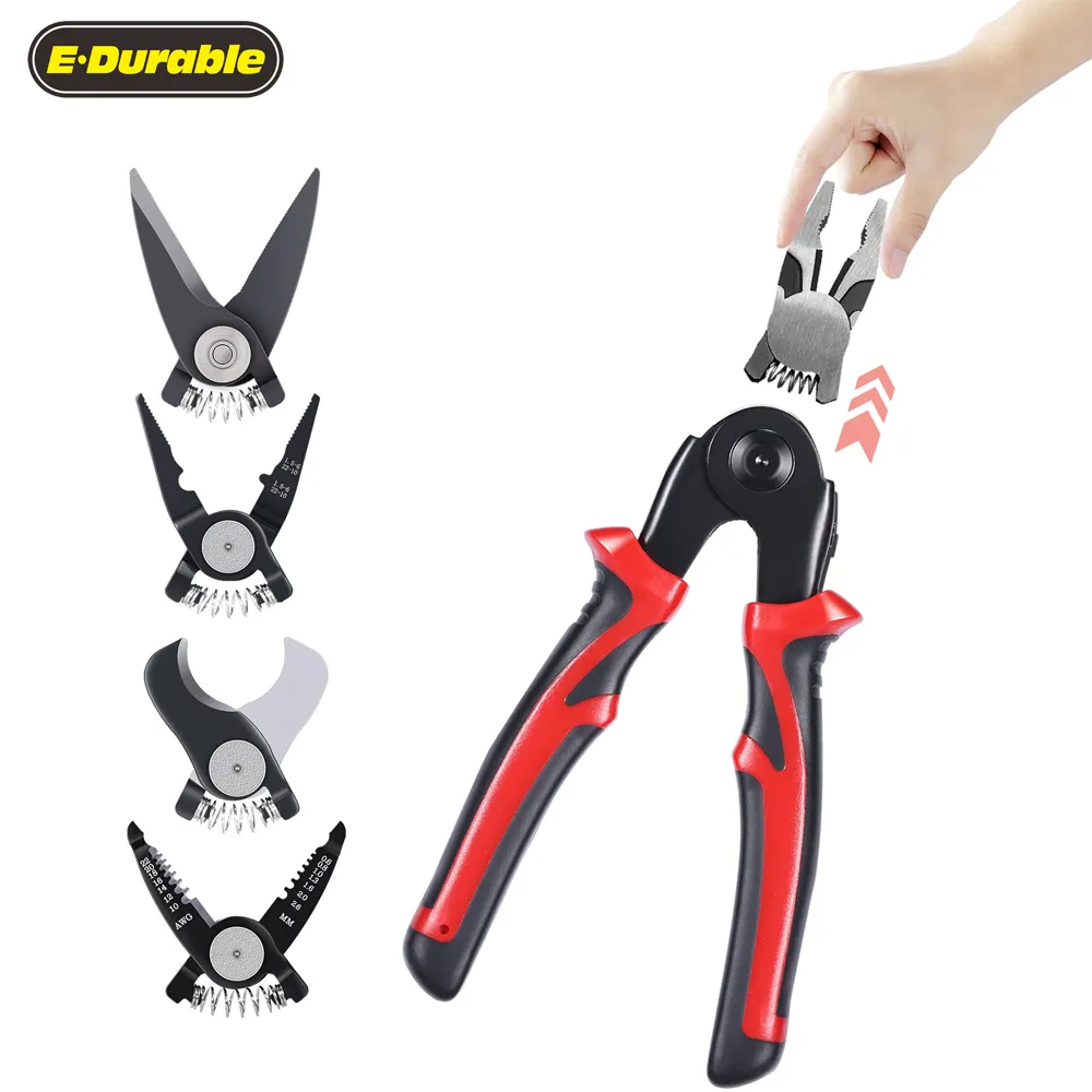 Pinze multiuso strumento manuale tascabile pieghevole multitool 5 in 1 mini strumento multifunzione pinze piccole