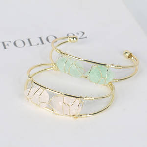 CHUSE cristallo artigianato guarigione pietre donna braccialetto braccialetti braccialetti in cristallo naturale braccialetti gioielli per ragazze - Product Image 6