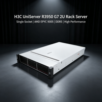 Serveur en rack 2U OCP3.0 avec port réseau intégré, serveur en rack de calcul haute densité de processeurs R3950 G7