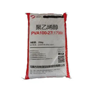 브랜드 보증 현장 공급 내몽골 Shuangxin 폴리 비닐 알코올 PVA100-27 (1799)