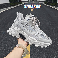 Nouvelles Baskets de Course et de Sport Grande Taille pour Hommes Douces Respirantes Confortables pour Printemps Mode Antidérapantes Automne Hiver