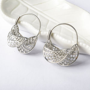 Nouveauté 2021 : Boucles d'oreilles pendantes Zeadear SY-E7711 en cuivre plaqué or 14 carats pour femme – Bijoux de mariage classiques et romantiques de haute qualité - Product Image 6