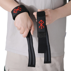 Correas de Levantamiento de Pesas para Gimnasio, Diseño Anime Berserk, con Logotipo Personalizado, Resistentes, para Hombres - Product Image 3