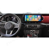 Autoradio multimédia sans fil CarPlay, système de navigation GPS pour Jeep Wrangler JL 2018-2022, unité principale de voiture, moniteur