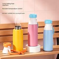 Bouteille isotherme personnalisée en acier inoxydable 304, gourde de voyage portable, tasse à eau, gobelet à rétention de froid, mug cadeau