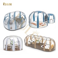 Cúpula Modular Carpa de policarbonato para hoteles Resorts Villa Garden Dome Carpa