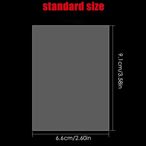 Standard Size Soft <strong>Trading</strong> <strong>Card</strong> Penny <strong>Sleeves</strong> Clear Deck Protectors <strong>Card</strong> Protector <strong>Sleeves</strong> for <strong>Trading</strong> <strong>Card</strong> Board Games - Product Image 6