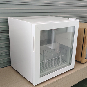 Mini <span class=keywords><strong>Freezer</strong></span> Comercial Vertical de 55L com Porta de Vidro para Sorvete - Product Image 1