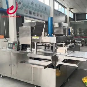 Fiyat küçük arapça brezilyalı otomat laminat mini yuvarlak pasta hamur şekillendirme kalıplama yapma makinesi presleme ekipmanları