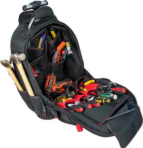 תיק כלי כיס מתגלגל גלגל הסיטונאי-תיק כלי כיס מרובה עם פקק חשמלי תיק כלי - Product Image 1