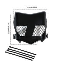 LINGQI RACING Placa de plástico PP real personalizable con ventilación estilo Moto Cutz para Tuttio Surron Talaria Yzoma Dirt Bike E-Bike