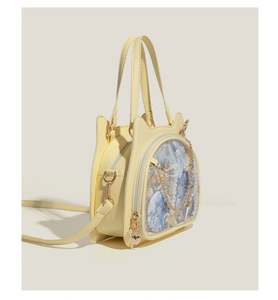 Nouvelle mode : Sac à main de luxe en cuir PU pour femme, motif anime, à deux poignées, petit prix - Product Image 3