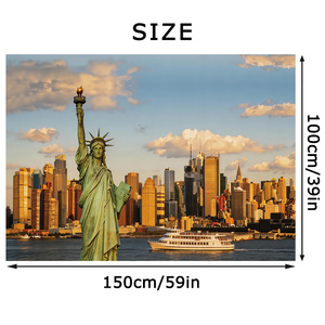 Décor d'île de Santorin en Grèce, maisons blanches, <span class=keywords><strong>mer</strong></span> <span class=keywords><strong>Égée</strong></span>, pour anniversaire, mariage, photographie, décorations, accessoires photo - Product Image 3