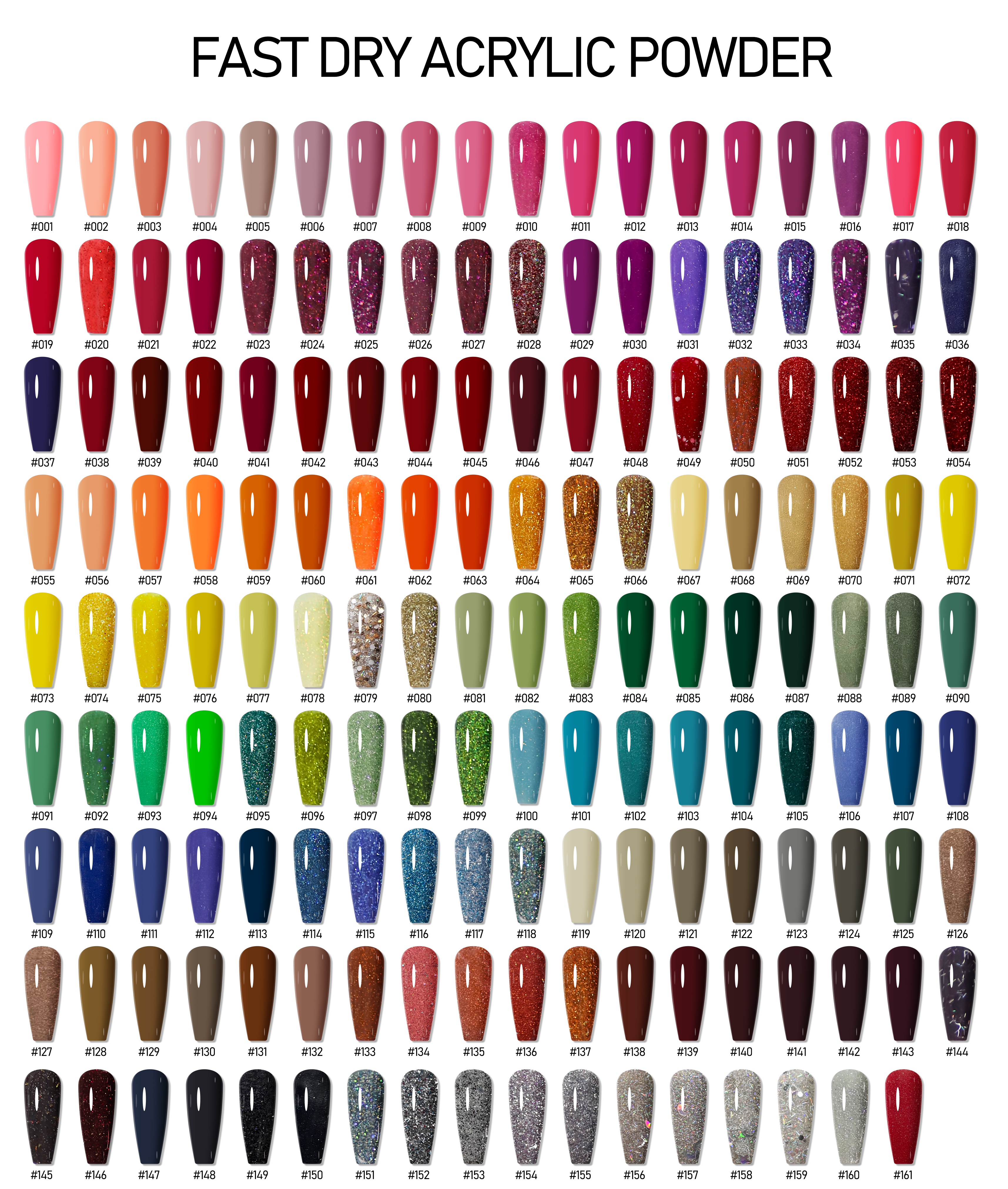 161 Colores Aleatorios
