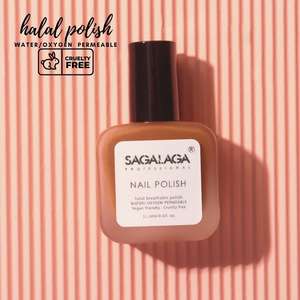 मस्लिन महिला सौंदर्य के लिए सांस लेने योग्य नाखून पॉलिश से अपने खुद के ब्रांड पानी के पारगम्य हलाल नाखून पॉलिश का निर्माण करें - Product Image 2