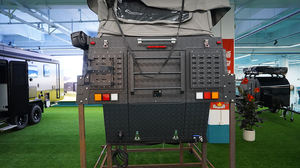 Ecocampor Alu02 Pop-Up Campervan Ligero 350KG Off-Road Truck <span class=keywords><strong>Camper</strong></span> Panel <span class=keywords><strong>Solar</strong></span> <span class=keywords><strong>Ducha</strong></span> al aire libre Nevera <span class=keywords><strong>para</strong></span> viajes EE. UU./AU - Product Image 3