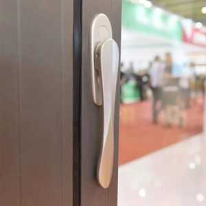 Современная ультратонкая белая коробка, дверное окно, ручка из алюминиевого сплава, Цинковый квадратный вал, меч-привод, прочная простая установка - Product Image 5