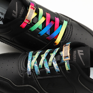 Nuevos cordones con cierre de diamante sin lazos, cordones elásticos con purpurina, zapatillas de tenis, cordones para zapatos sin corbata, cordones planos, accesorios para zapatos - Product Image 6