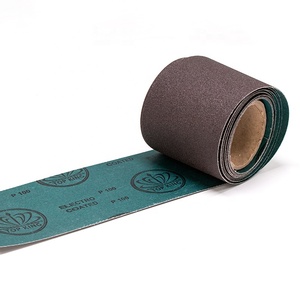 <span class=keywords><strong>Rouleau</strong></span> de papier abrasif en tissu abrasif à l'oxyde <span class=keywords><strong>d</strong></span>'aluminium de la marque TOP KING, durable, pour le polissage et le ponçage, haute efficacité de meulage - Product Image 1