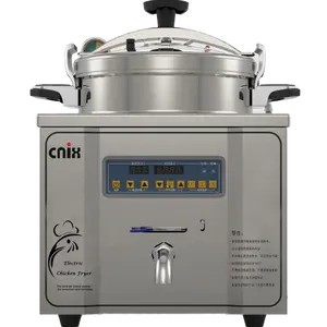 Cnix MDXZ-22 sayaç üst basınç fritöz 22 litre ticari fritöz sayaç üst kızarmış gıda yüksek kalite