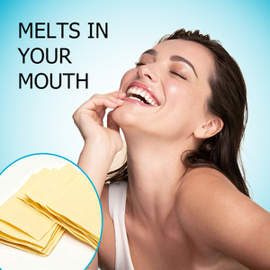 Bandes de suppléments alimentaires les plus vendues avec fer et folate pour la fonction cognitive et psychologique normale – Supplément à base de plantes en bande orale - Product Image 6