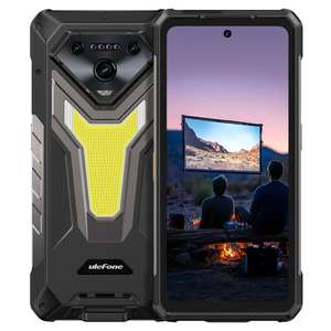 Projecteur Ulefone Armor 34 Pro+ de premier ordre, 16 Go + 512 Go, vision nocturne, téléphone robuste IP68/IP69K, écran <span class=keywords><strong>Android</strong></span> 15 de 6,95 pouces - Product Image 1