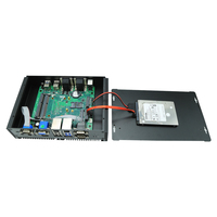Mini PC Industrial sin Ventilador OEM, Core I5 4278U/I7 4578U, 6 Puertos DB9 COM, LAN 2.5Gb, HD VGA, 8 Puertos USB, Compatible con 3G/4G, Linux