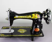 Machine à coudre manuelle JUKKY modèle papillon noire, idéale pour la couture domestique et professionnelle, prix usine - Meilleure vente