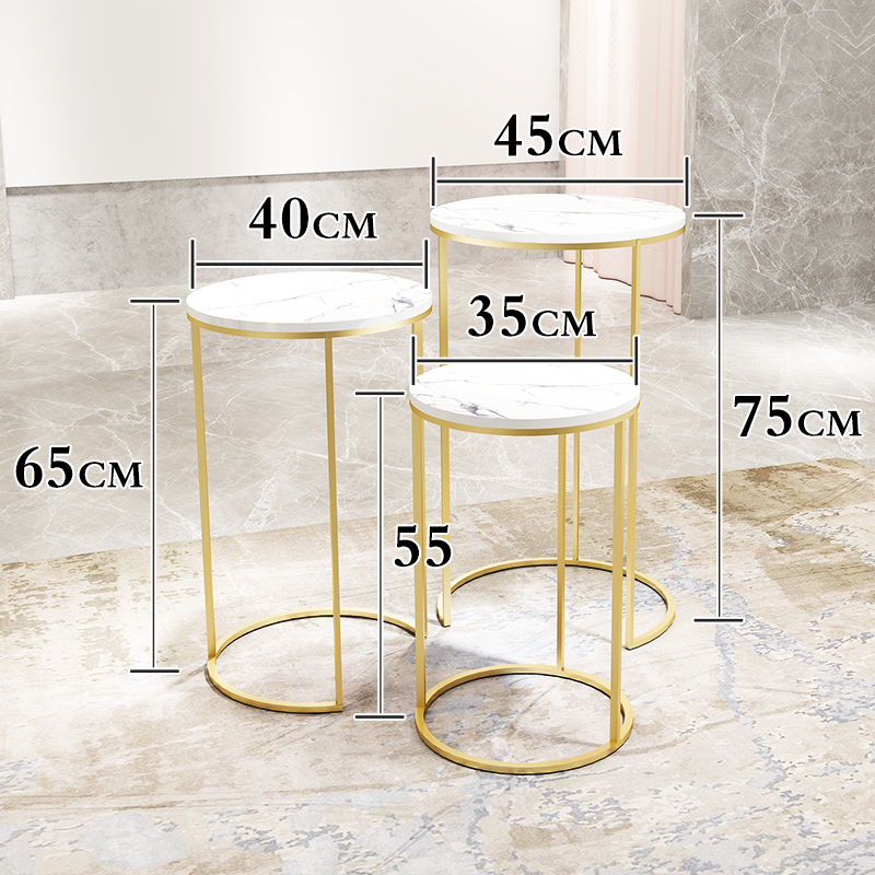 3. Miroir Or 1SET = 3PCS