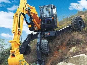 Xuzhuo أفضل علامة تجارية ET112 12 طن حفارة العنكبوت المشي مع دلو 0.3 م 3 - Product Image 5