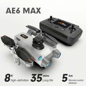 Dron GPS AE6Max con Evitación de Obstáculos de 360 Grados, Fotografía Aérea HD 8K, Aeronave de Control Remoto para Principiantes - Product Image 6