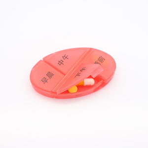 Logo personnalisé langue allemagne anglais russie impression hebdomadaire 7x4 plastique pilule rangement organisateur boîte 28 composants pilule boîte - Product Image 4