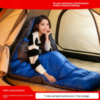Sacs de couchage légers et imperméables pour garçons et filles, sacs de couchage pour la randonnée et le trekking, personnalisés