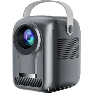 GC A2 Small portable auto-focus ultra-high definition projector home bedroom can be thrown on the wall be connected to phone