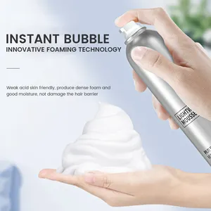 Professional Hair Mousse Styling Foam Private Label Hair Foam Mousse Strong Hold Mousse For Hair Foam Pump