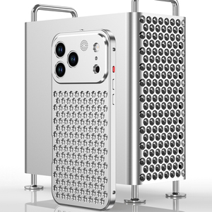 Funda Metálica Antigolpes con Disipación de Calor para Teléfono 17 Pro Max/16 Pro/15/14/13 Pro Max, Difusor de Aromaterapia Desmontable en la Parte Trasera - Product Image 3