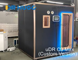 DR.HUGO uDR C3 Max Cámara Hiperbárica de Oxígeno con Carcasa Rígida y Logotipo Personalizado, 1.5 ATA, para la Curación de Heridas - Product Image 4