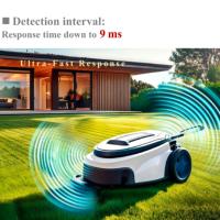 Sensor Ultrasonik DAUXI KS201 Mendukung Pengurangan Kebisingan Daya Sensor Penghindar Rintangan Ultrasonik untuk Robot AGV Penginderaan Otomatis