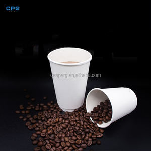 Bulk OEM Custom Eco-Friendly Compostable Biodegradable Food Grade Paper <b>Cups</b> <b>8oz</b> 12oz 16oz Single Wall Double Wall - Product Image 3