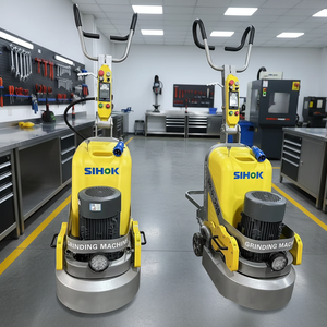 Einphasige 220V Elektrische Zement-Marmor-Bodenschleifmaschine Planetarischer Beton-Bodenschleifer Bodenpolierer - Product Image 1